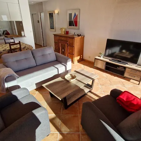 Διαμέρισμα 2 Pieces Avec Climatisation, Terrasse, Piscine Et Parking, Pres De La A Ste Maxime - Fr-1-780-90 *